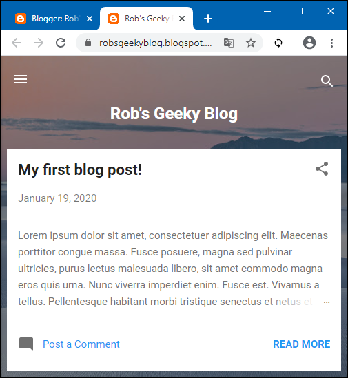 blogger